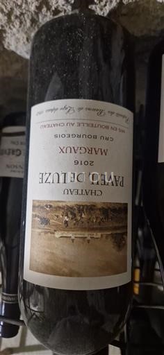 Bordeaux Margaux Paveil de Luze 2016