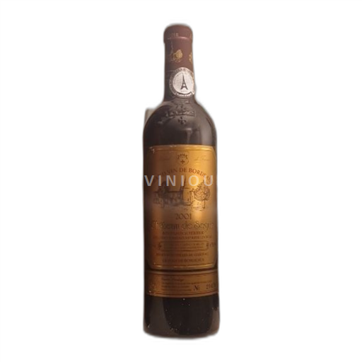 Bordeaux Bordeaux Supérieur Château Seguin Prestige 2001