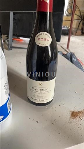 Borgoña Santenay Premier Cru André Goichot Premier Cru - La Maladi%c3%a8re 2020