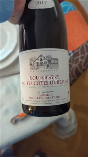 Borgogna Non specificato Premier Cru Michel Prunier et Fille 2017