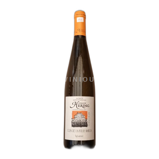 Vin Blanc sec Clos De La Folie Marco Domaine Hering 2023 France Alsace Sylvaner AOC bio