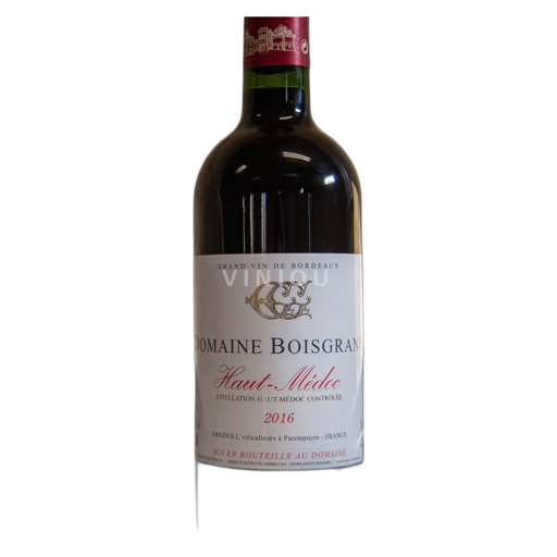 Bordeaux Haut-Médoc Domaine Bois Grand Segur 2014