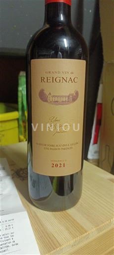Bordeaux Bordeaux supérieur Château Reignac Grand Vin de Reignac 2021