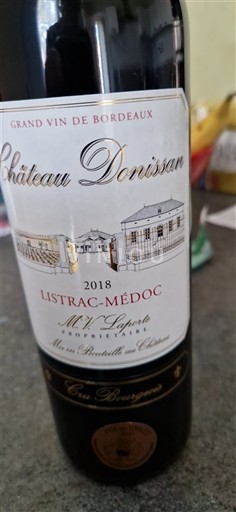 Bordeaux Listrac-Médoc Château Donissan 2018