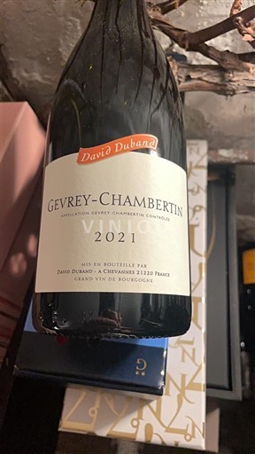 Bourgogne Gevrey-chambertin Grand Cru David Duband 2021