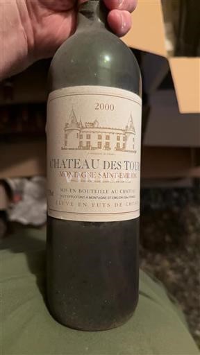 Bordeaux Montagne-saint-émilion Château Des Tours 2000