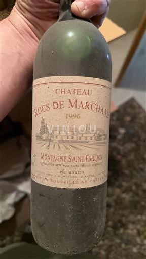 Bordéus Montagne-saint-émilion Château Rocs de Marchand 1996