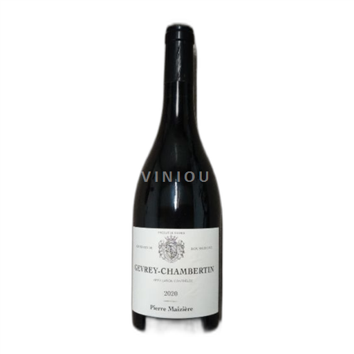 Vin Rouge sec Pierre Maizière 2020 France Bourgogne Gevrey-chambertin AOC