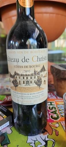 Bordeaux Côtes-de-bourg Château Christoly 2005
