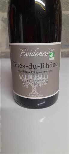 Rhônetal Côtes du Rhône Evidence 2021