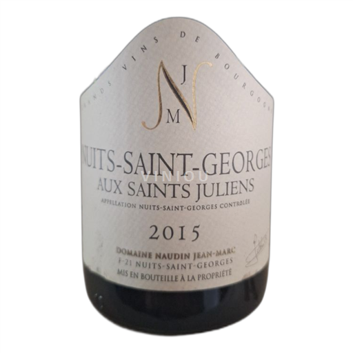 Borgoña Nuits-Saint-Georges Domaine Naudin Jean-Marc Aux Saints Juliens 2015