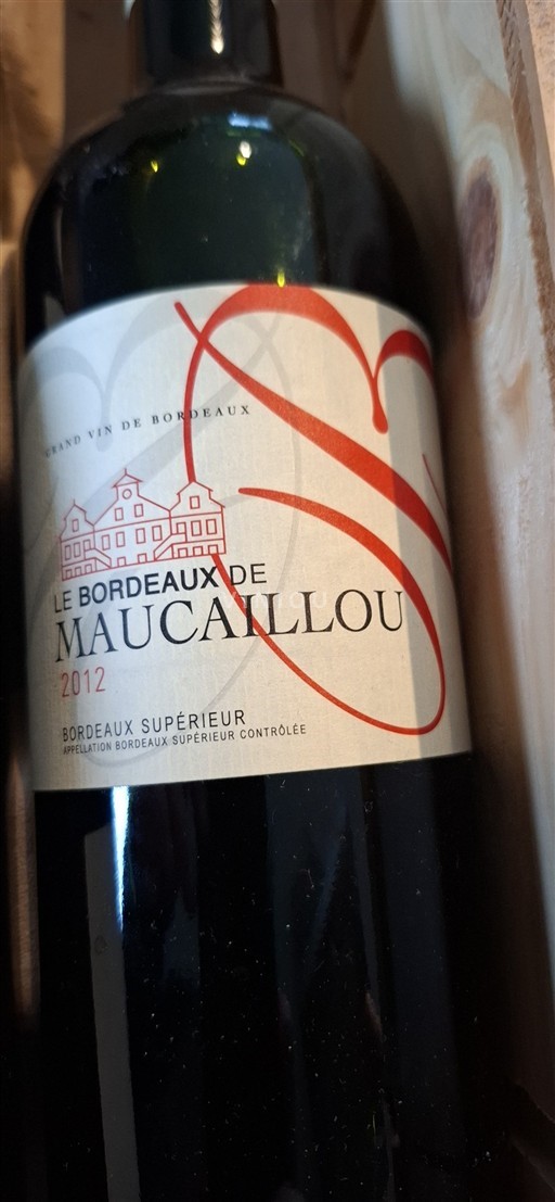 Bordeaux Bordeaux Supérieur Château Maucaillou Le Bordeaux de Maucaillou 2012