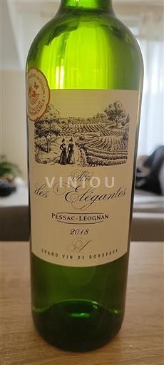 Bordeaux Pessac-Léognan Allée des Élégantes 2018