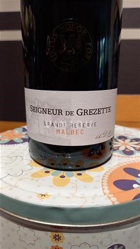 Sudoeste Cahors Seigneur de Grezette Grande Réserve 2020
