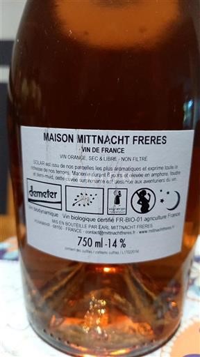 Alsace Määrittelemätön Château Maison Mittnacht Frères Solar Ei vuosikertaa