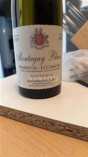 Burgundsko Montagny Premier Cru Les Caves du Palais Le Cornevent 2021