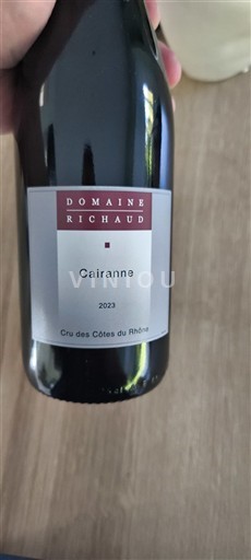 Thung lũng Rhône Cairanne Domaine Richaud 2023