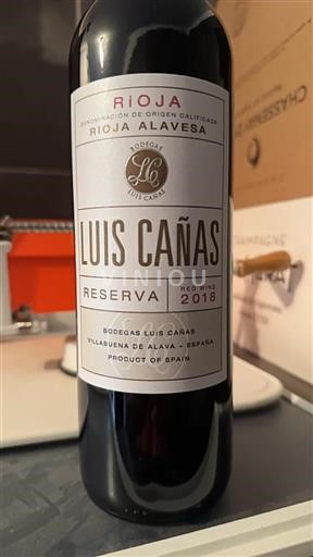 Rioja Luis Cañas 2018