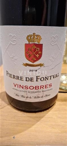 Vale do Ródano Vinsobres Pierre de Fontval 2019