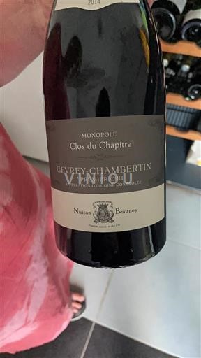Burgund Gevrey-Chambertin Premier Cru Nuiton Beaunoy Clos du Chapitre 2014