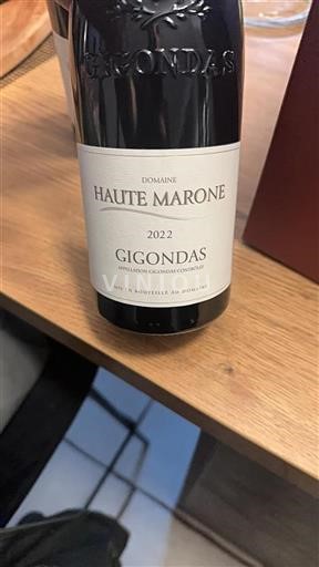 Thung lũng Rhône Gigondas Domaine Haute Marone 2022