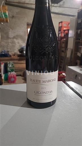 Rhônen laakso Gigondas Domaine Haute Marone 2022