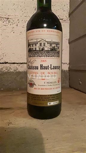 Bordeaux Côtes-de-bourg Château Haut-Launay 2005