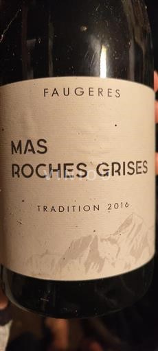 Languedoc Faugères Mas Roches Grises Tradition 2016