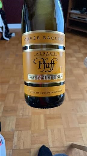 Alsace Grand Cru Pfaff Cuv%c3%a9e Bacchus 2023