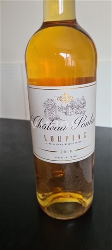 Bordeaux Loupiac Château Pontac 2018