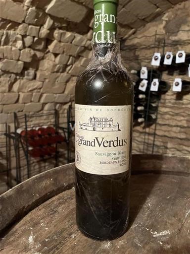 Burdeos Bordeaux blanco Château Le Grand Verdus 2021
