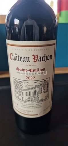 Bordeaux Saint-Émilion Domaine Vachon 2022