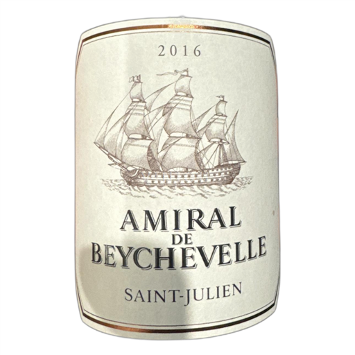 Bordeaux Saint-Julien Beychevelle Amiral 2016
