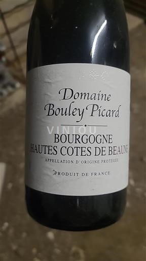 Borgoña Hautes Côtes de Beaune Domaine Bouley Picard Sin añada