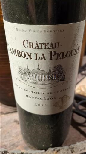 Bordeaux Haut-Médoc Cru Bourgeois Château Cambon La Pelouse 2012