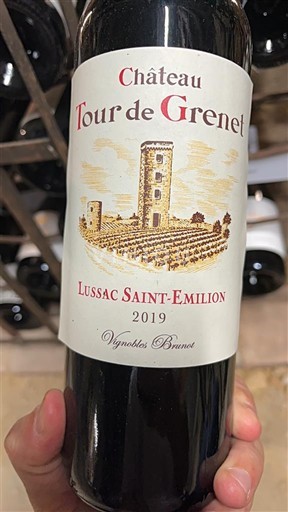 Bordeaux Lussac-Saint-Émilion Château Tour de Grenet 2019