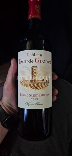 Bordeaux Lussac-saint-émilion Château Tour de Grenet 2019
