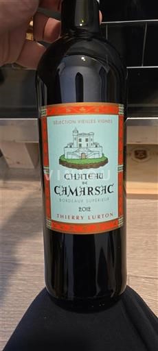 Burdeos Bordeaux superior Chateau de Camarsac 2012