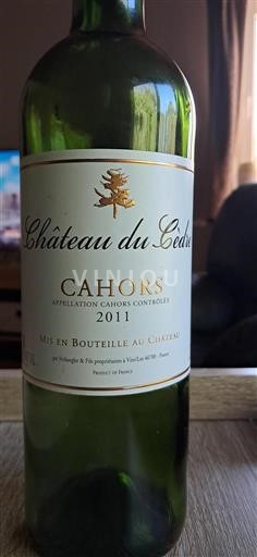 Sud-Ovest Cahors Château Cèdre 2011
