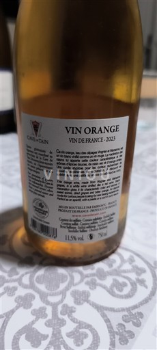 Valle del Ródano No especificado Cave de Tain Vin Orange 2023