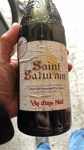 Bourgogne Saint-Aubin Les Vignerons de Saint-Saturnin Vin d'une Nuit 2011