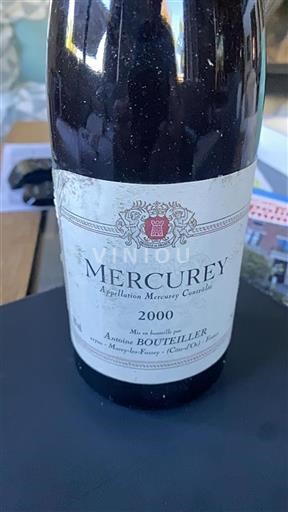 Borgoña Mercurey Antoine Bouteiller 2000