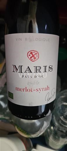 Languedoc-Roussillon Pays d'Oc Maris Merlot-Syrah 2020