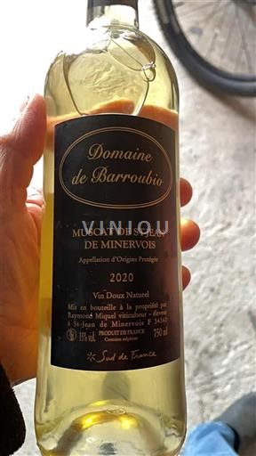 Languedoc Muscat de Saint-Jean-de-Minervois Domaine Barroubio 2020