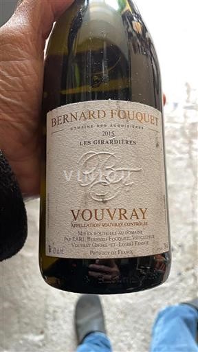 Loiredalen Vouvray Domaine Des Aubuisières Les Girardières 2015