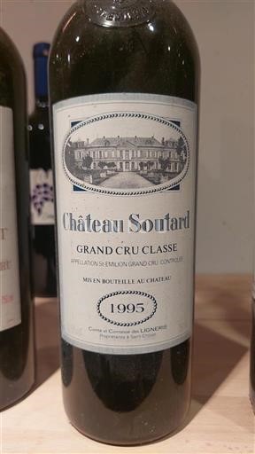 Burdeos Saint-Émilion Gran Cru Grand Cru Château Soutard 1995