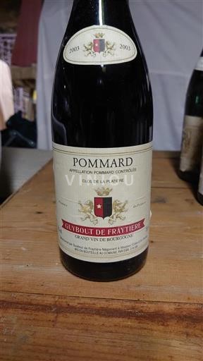 Burgundsko Pommard Guybout de Fraytière Clos de la Platière 2003