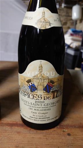 Burgundsko Nuits-saint-georges Hospices de Nuits Grangier 2000