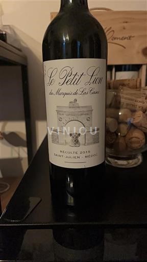 Bordeaux Saint-Julien Le Petit Lion du Marquis de Las Cases 2015