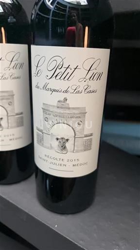 Burdeos Saint-Julien Le Petit Lion du Marquis de Las Cases 2015